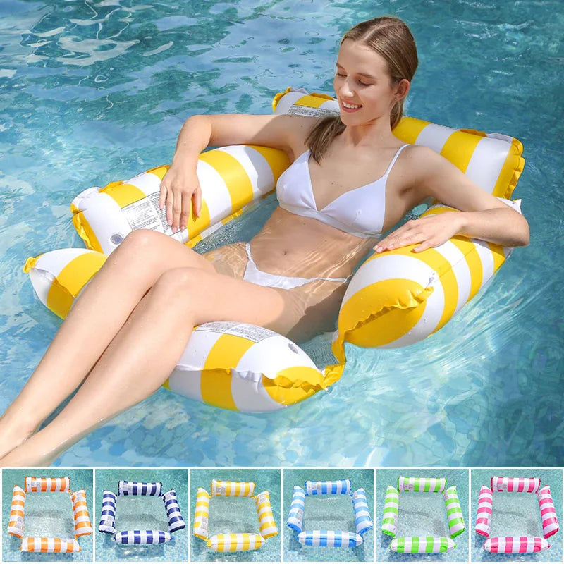 amaca Galleggiante Gonfiabile a Rete - Relax in Piscina